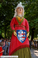 SECLIN (59) - Fête des Harengs 2010 - Le cortège historique / Jeanne de Flandre - WATTRELOS (59)