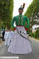 ATH (B) - Ducasse 2011 - Sortie de Tirant avec le Touyout Band 2011 / Tirant l'Ancien - ATH (B)