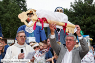  - Fête des Chapons 2011 / Jean Delebarre, maire de Marquette et l'abbé Gruson