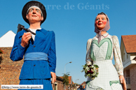 MOUSCRON  (B) - Fete des Hurlus 2011 / Tintin Pourette et Phrasie – LIEVIN (F)
