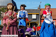 SAINT-SYLVESTRE-CAPPEL (F) - Présentation d'Eglantine 2011 / Eglantine - SAINT-SYLVESTRE-CAPPEL (F) et ses parrain et marraine, Miss Cantine - NIEPPE (F) et Thomas le Mousquetaire - ZUYTPEENE (F)