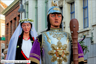 ATH (B) - Ducasse d'Ath 2012 - Cortège du dimanche (après-midi) 2012 / Monsieur Goliath et Madame Goliath – ATH (B)