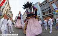 ATH (B) - Ducasse d'Ath 2012 - Cortège du dimanche (après-midi) 2012 / Goliath et Madame Goliath – ATH (B)
