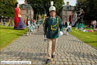 BELOEIL (B) - 33ème ducasse de la Grand-Rue 2012 / Serge Dumont, Canne-major de la Royale Union des Fanfares Sainte-Cécile et Majorettes – MOUBAIX (ATH) (B)