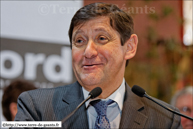 COUDEKERQUE-BRANCHE (F) - Présentation du Calendrier des Géants 2012 / Patrick Kanner , Président du Conseil Général
