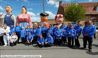 STEENVOORDE (F) - 5ème Ronde Européenne de Géants portés 2012 / Batisse, Lalie, Biloute et Trinette - Traditions et Patrimoine de Messines - MONS (B)