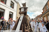 STEENVOORDE (F) - 5ème Ronde Européenne de Géants portés 2012 / Coupi le renard - Les Amis de Lorette - ATH (B) 