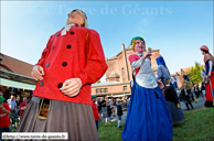 TOURCOING (F) - 65ème kermesse Saint-Jacques 2012 / Le rondeau des Géants