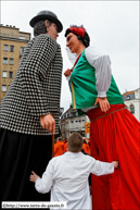 TOURCOING (F) - Week-End Géants 2012 / Magritte - LESSINES (B) et Mademoiselle Saint-Roch - LESSINES (B)