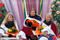 BAILLEUL (F) - Carnaval de Mardi-Gras 2013 / Le char de la dentelle et la reine du carnaval 2013 – BAILLEUL (F)