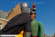 Cassel (F) - Carnaval du Lundi de Pâques 2013 / Tirant l'ancien - ATH (B) et Baudouin IV de Hainaut - ATH (B)