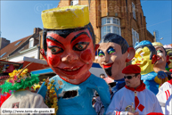 Cassel (F) - Carnaval du Lundi de Pâques 2013 / Les grosses-têtes casseloises