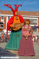 COMINES-WARNETON (B) - 30ème fête des Marmousets 2013 / Sylvestre le ménestrel et Eglantine - SAINT-SYLVESTRE-CAPPEL (F)