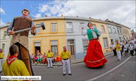 LESSINES (B) - 37ème Cortège du Cayoteu 1900 2013 / Adrien le Cayoteu - Cayoteu 1900 - LESSINES (B) et Mademoiselle Saint-Roch - Cayoteu 1900 - LESSINES (B)