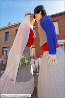 MAFFLE (ATH) (B) - Ducasse du Grand K'Min 2013 - Mariage de Zante et Rinette 2013 / Le baiser de Zante et Rinette - MAFFLE (ATH) (B)