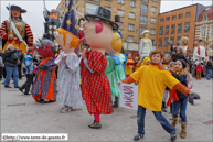 TOURCOING (F) - Week-End Geant 2013 (03-03-2013) -  Le cortège / Tiot Vincent et les grosses têtes - Ecole Saint-Vincent - LOOS (F)