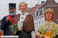 TOURCOING (F) - Week-End Géant 2013  - Le cortège (samedi) / Tisje-Tajse, Toria et Babe-Tisje  - HAZEBROUCK (F)