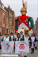 TOURCOING (F) - Week-End Géant 2013 (03-03-2013) -  Le cortège / Le baron de Scalfort - LALLAING (F