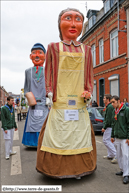 TOURCOING (F) - Week-End Geant 2013 (03-03-2013) -  Le cortège / Dudule et Josephine – SOIGNIES (B)
