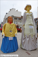 TOURCOING (F) - Week-End Geant 2013 (03-03-2013) -  Le cortège / Charlotte – SOIGNIES (B) et Madame Bintje – HONDSCHOOTE (F)... cela donne la patate !