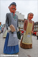 TOURCOING (F) - Week-End Géant 2013 (03-03-2013) -  Le cortège / Dudule et Josephine – SOIGNIES (B)