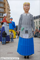 TOURCOING (F) - Week-End Géant 2013 (03-03-2013) -  Le cortège / Dudule, Armandine et Tch'out Jacques - HAM (F)