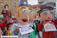 TOURCOING (F) - Week-End Géant 2013 (03-03-2013) -  Le cortège / Tiot Vincent et les grosses têtes - Ecole Saint-Vincent - LOOS (F)