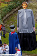 ATH (B) - Maison des Géants - Présentation du Calendrier des Géants 2014 / Bompa -  Poepedroegers du Meyboom – BRUXELLES (B) et Rosalie – PETIT-ENGHIEN (ENGHIEN) (B)