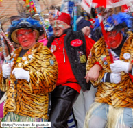GODEWAERSVELDE (F) - Carnaval de Godewaersvelde 2014 / Masquelours et chahuts à Godewaersvelde