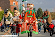 LESQUIN (F) - Carnaval et Ronde de Géants 2014 / Cambrinus, Jocko le juge, le Carillon Flandrine et  Belzebuth - FRESNES-SUR-ESCAUT (F)