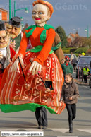 LESQUIN (F) - Carnaval et Ronde de Géants 2014 / Flandrine – Fresnes-sur-Escaut (F)