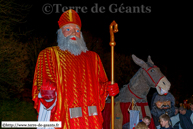 LOOS (F) - Fête de la Saint-Nicolas 2014 / Saint-Nicolas et l'âne Galopin - LOOS (F)