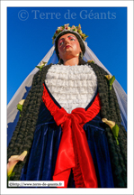 Madame Goliath – ATH (B)<br />ATH (B) - Ath - Ducasse 2015 - Cortege du dimanche (matin)