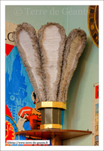Ancien plumet de Gayant - DOUAI (F)<br />DOUAI (F) - Journéés du Patrimoine - Ouverture de la Maison des Géants 2015