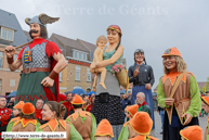 STEENVOORDE (F) - Carnaval d'été 2015 / Jean le Bûcheron, Maria accompagnée de Mariona son épouse, et Jacobus - les Amis de Fromulus – STEENVOORDE (F) et Edgar L’Motard - Moto Club Steenvoordois  – STEENVOORDE (F)