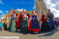 STEENVOORDE (F) - Présentation Jean III le bûcheron et son mariage avec Maria 2015 / Maria et Mariona, jacobus, Jean III le bûcheron, Jean II le bûcheron, la Belle-Hélène, Rosalie du Ryveld et Edgar el'motard - STEENVOORDE (F) 