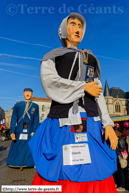 TOURCOING (F) - Week-End Géants 2015 -  Le cortège du dimanche / Filp et Zabeth – BERCK-SUR-MER (F)