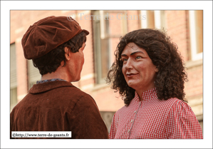 Jeanne – PERENCHIES (F) et Henri – PERENCHIES (F)<br />COMINES (F) - Fête des Louches 2016 - Cortège des Louches<br />(09/10/2016)