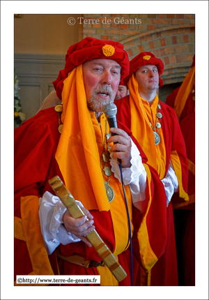 Le reetour des clefs de la ville<br />COMINES (F) - Fête des Louches 2016 - Cortège des Louches<br />(09/10/2016)