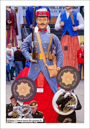 Augustin le poilu fantassin (Augustin de Belempins) - Confrérie du Carnaval de Tourcoing – TOURCOING (F)