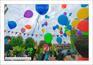 Le lâcher de ballon