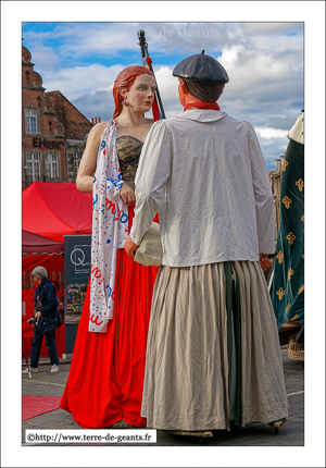 Marianne – Association La Ronde des Géants - RONCHIN (F) et Isidore Court’Orelle - LEZENNES (F)