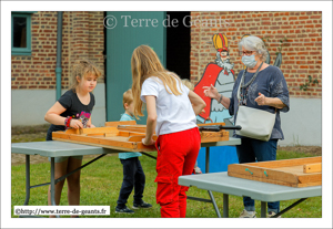 L'association Frères de Géants encourage aussi la pratique des jeux anciens traditionnels