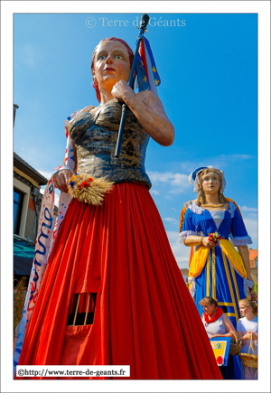 Marianne -  Association La Ronde des Géants -  RONCHIN (F)