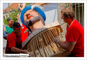 Le démontage deFrançois 1er - ARDRES (F)