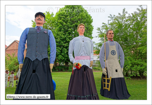 Monsieur Ducordant - LESSINES (B), Madame Ducordant  - LESSINES (B) et Prosper - OSTICHES (ATH) (B)