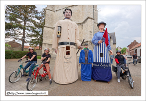 Fernand - BULLY-LES-MINES (F), André le galibot - BULLY-LES-MINES (F) et Micheline - BULLY-LES-MINES (F)