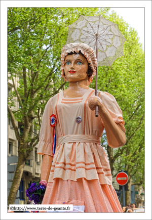 Violette la baigneuse - MALO-LES-BAINS (DUNKERQUE) (F)