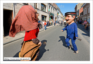 El señor Sendra et Esperanceta, les grosses-têtes - - SANT-ANDREU DE POLMAR (BARCELONE) (E)