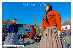 Grisette, la tenancière -  ORMEIGNIES (ATH) (B) et Dodol, le fermier -  ORMEIGNIES (ATH) (B) 